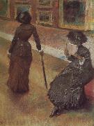 Edgar Degas Mis Cessate in Louvre France oil painting artist